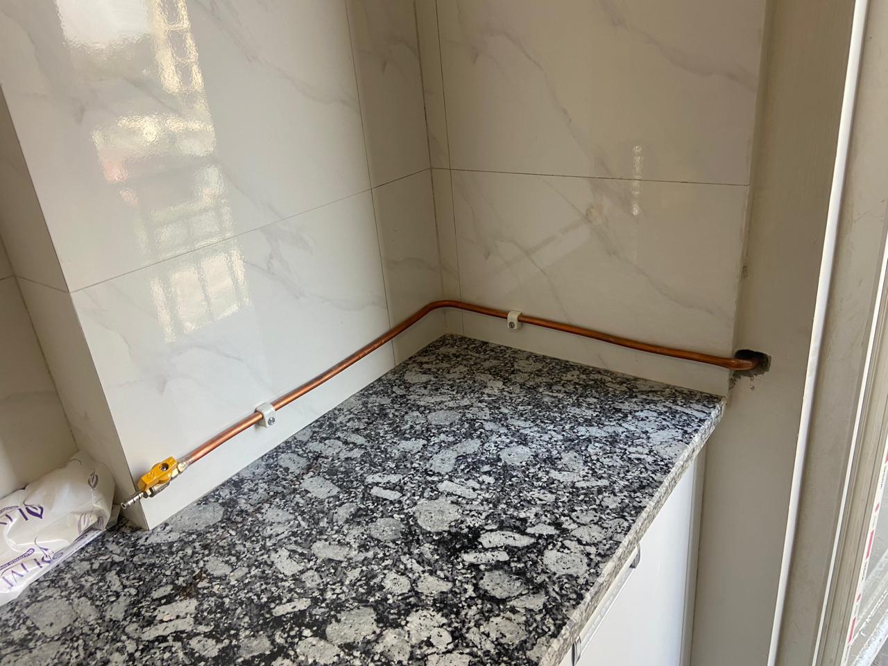 Kitchen External CopperPipe Fitting